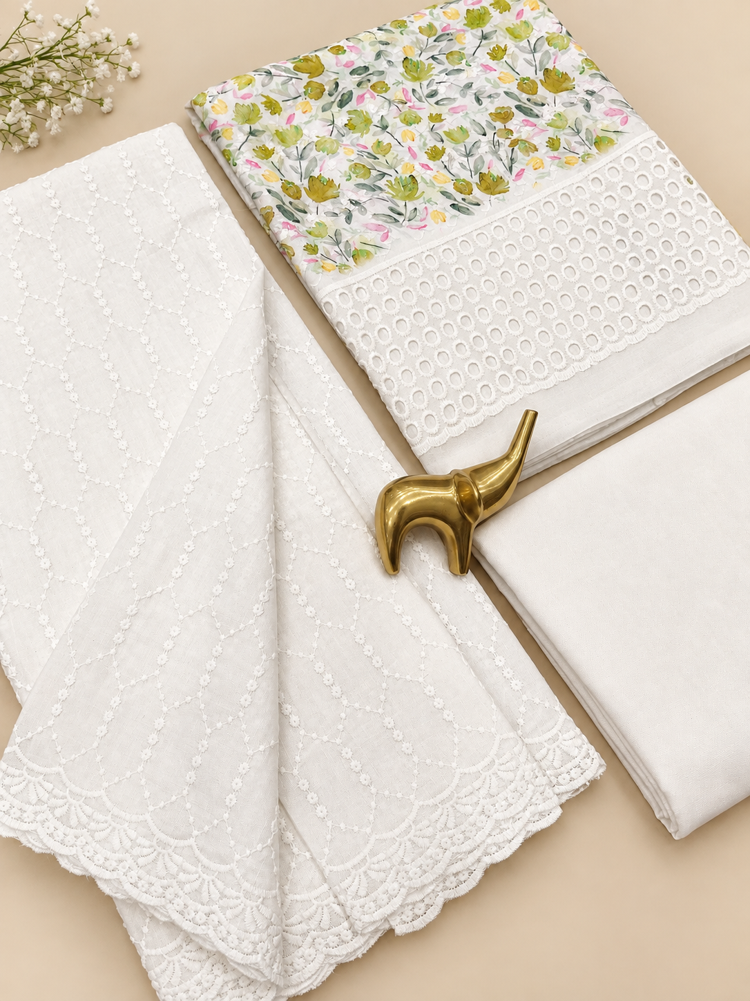 Chikankari Dress Materials