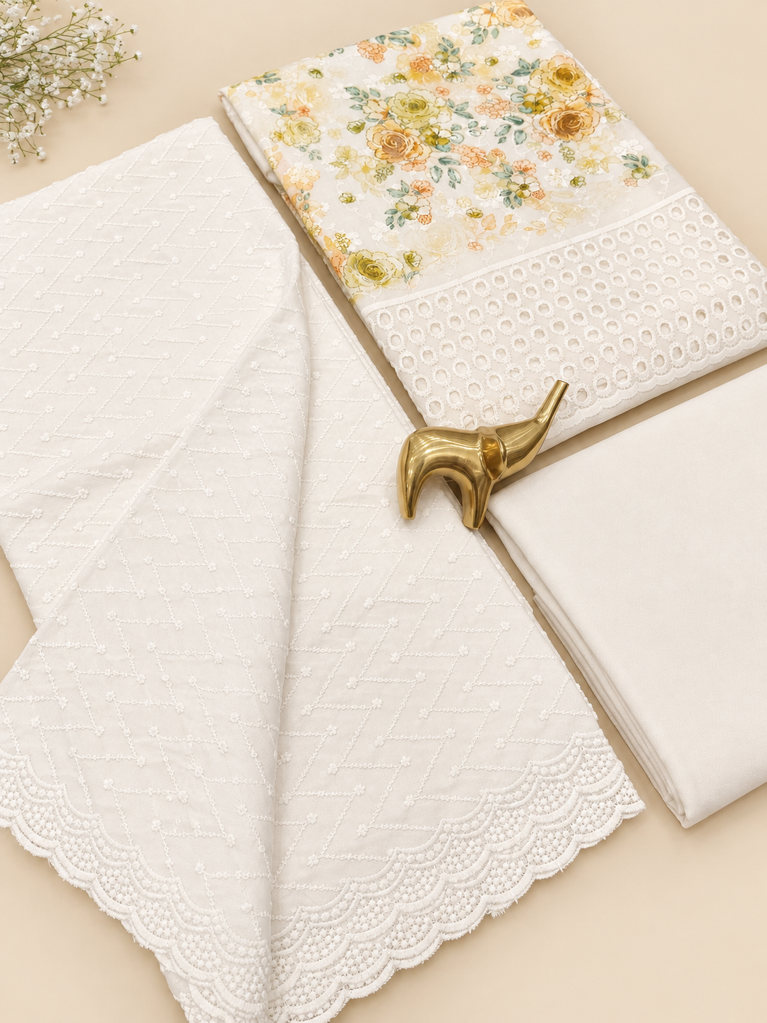 Chikankari Dress Materials