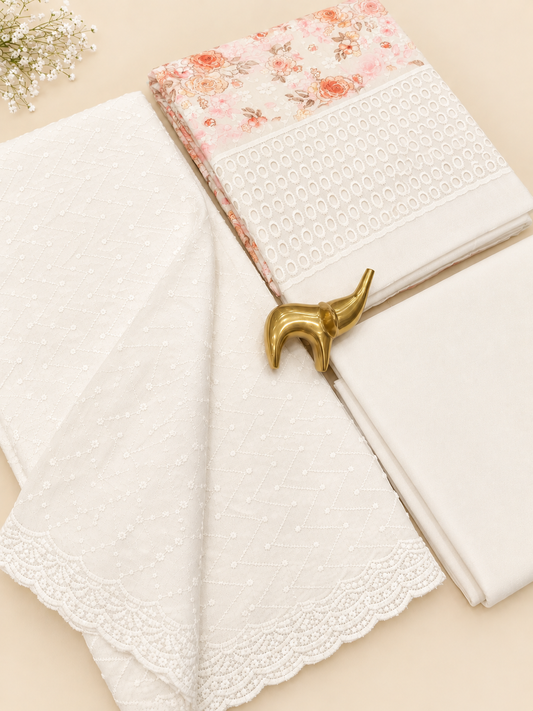 Chikankari Dress Materials