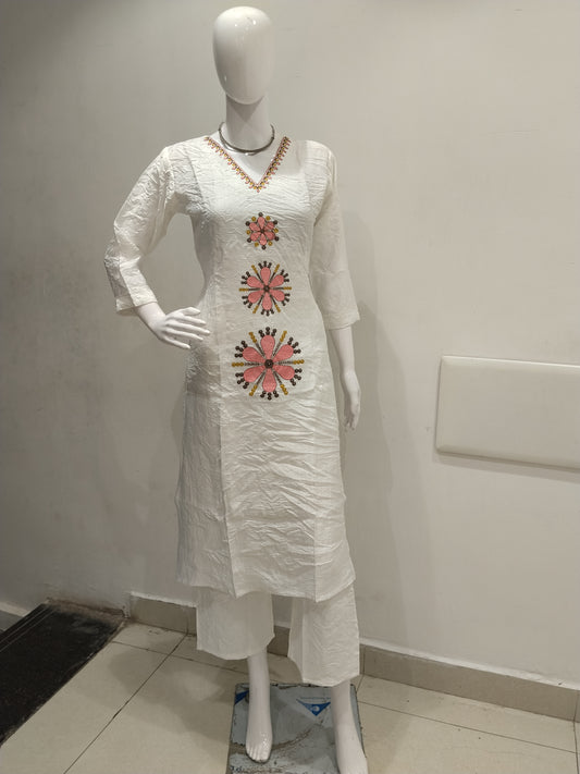 Embroidered 2 Piece Set