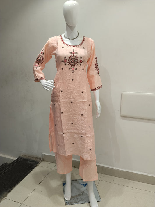 Embroidered 2 Piece set