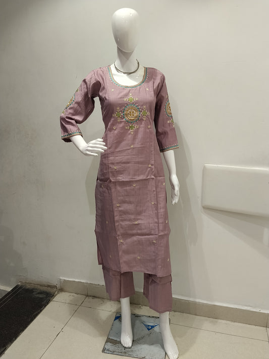Embroidered 2 Piece Set
