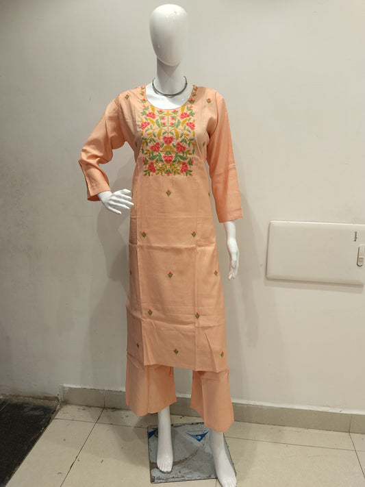 Embroidered 2 Piece Set
